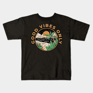 Good Vibes Only Kids T-Shirt